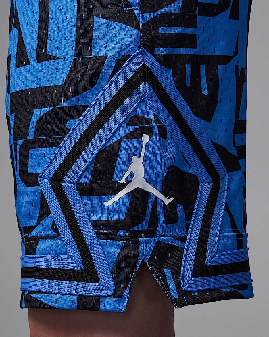 Jordan blue and red shorts sales